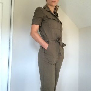 Frame Denim Utility Jumpsuit